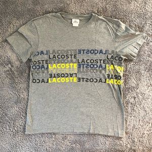 Lacoste Gray Short Sleeved T-shirt